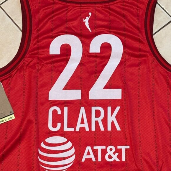 Indiana Fever WNBA Caitlin Clark Basketball Jersey # 22 , Unisex - Picture 3 of 13